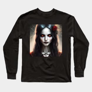 Demonic girl Long Sleeve T-Shirt